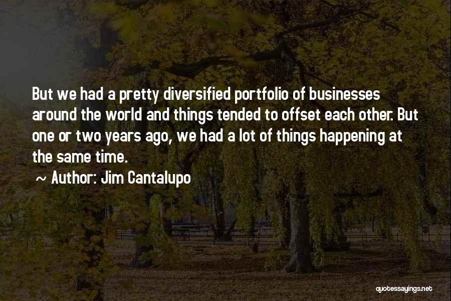 Diversified Quotes By Jim Cantalupo