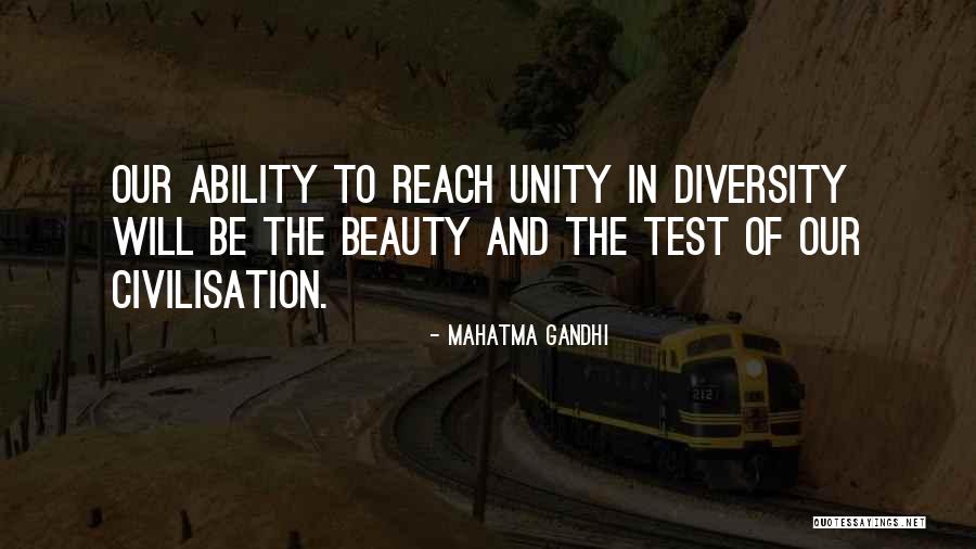 Diversity And Beauty Quotes By Mahatma Gandhi