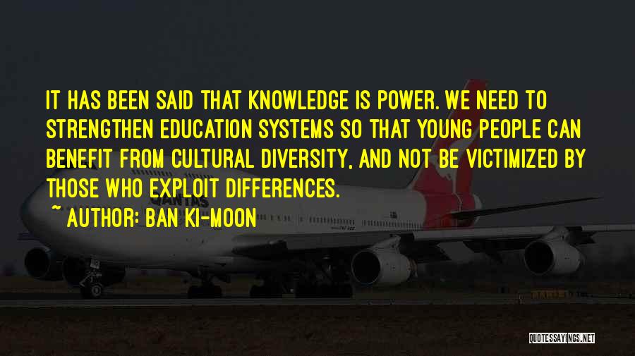 Diversity And Differences Quotes By Ban Ki-moon