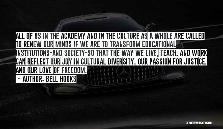 Diversity And Love Quotes By Bell Hooks