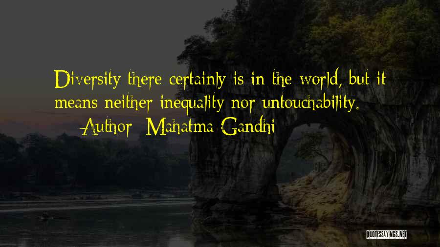 Diversity By Gandhi Quotes By Mahatma Gandhi