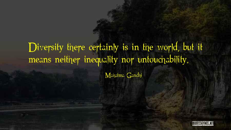 Diversity By Gandhi Quotes By Mahatma Gandhi