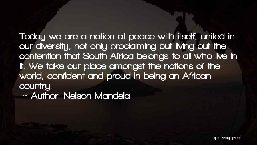 Diversity By Nelson Mandela Quotes By Nelson Mandela