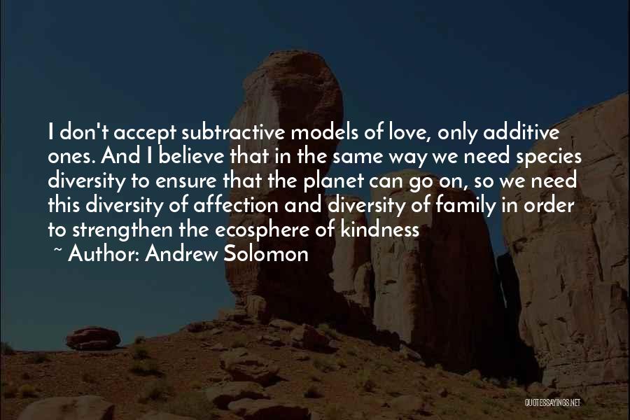 Diversity In Family Quotes By Andrew Solomon