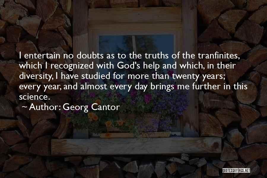 Diversity In Science Quotes By Georg Cantor