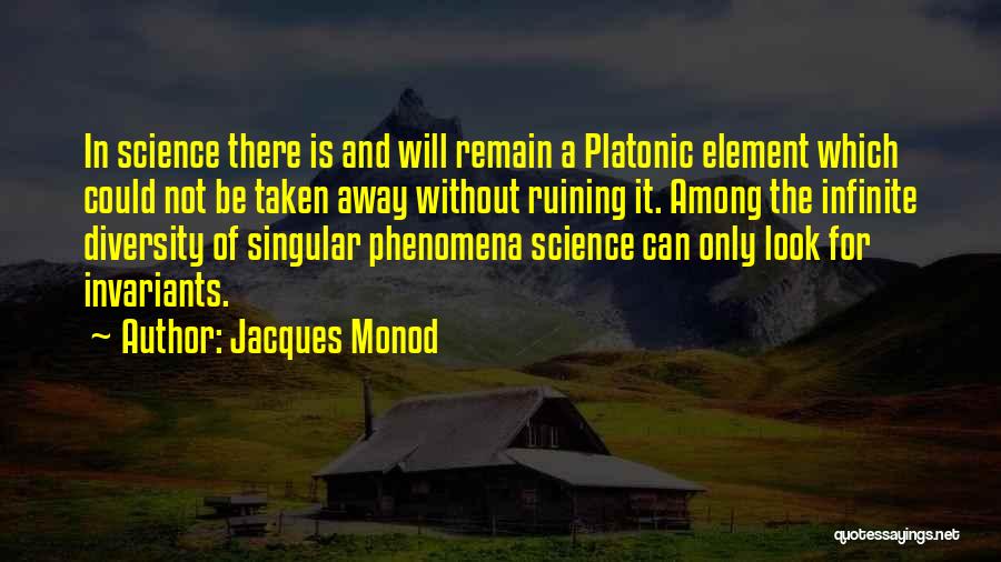 Diversity In Science Quotes By Jacques Monod