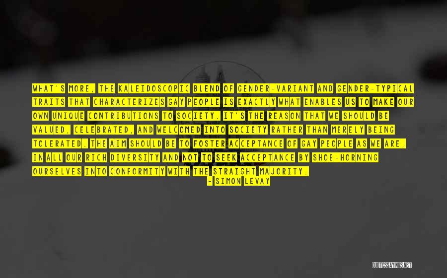 Diversity In Society Quotes By Simon LeVay Diversity In Society Quotes By Simon LeVay