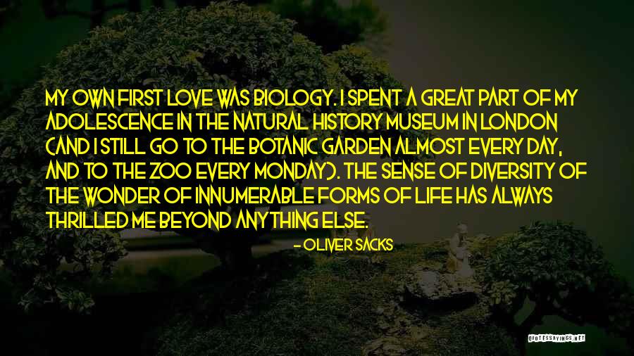 Diversity Love Quotes By Oliver Sacks Diversity Love Quotes By Oliver Sacks