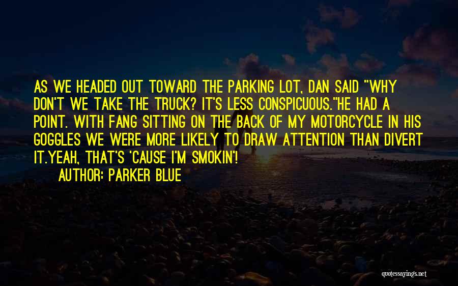Divert Your Attention Quotes By Parker Blue
