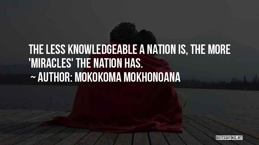 Divided Nation Quotes By Mokokoma Mokhonoana