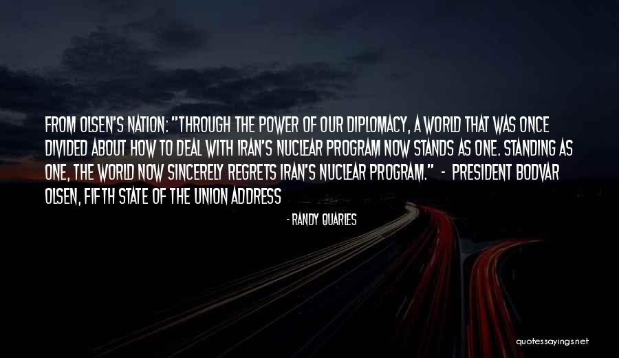 Divided Nation Quotes By Randy Quarles