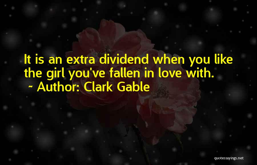 Dividend Quotes By Clark Gable