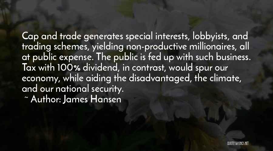 Dividend Quotes By James Hansen