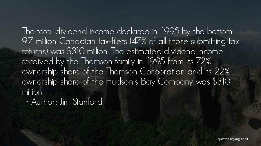 Dividend Quotes By Jim Stanford