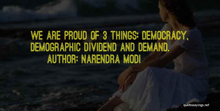 Dividend Quotes By Narendra Modi