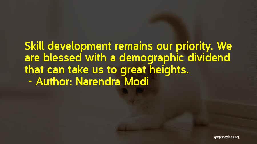 Dividend Quotes By Narendra Modi