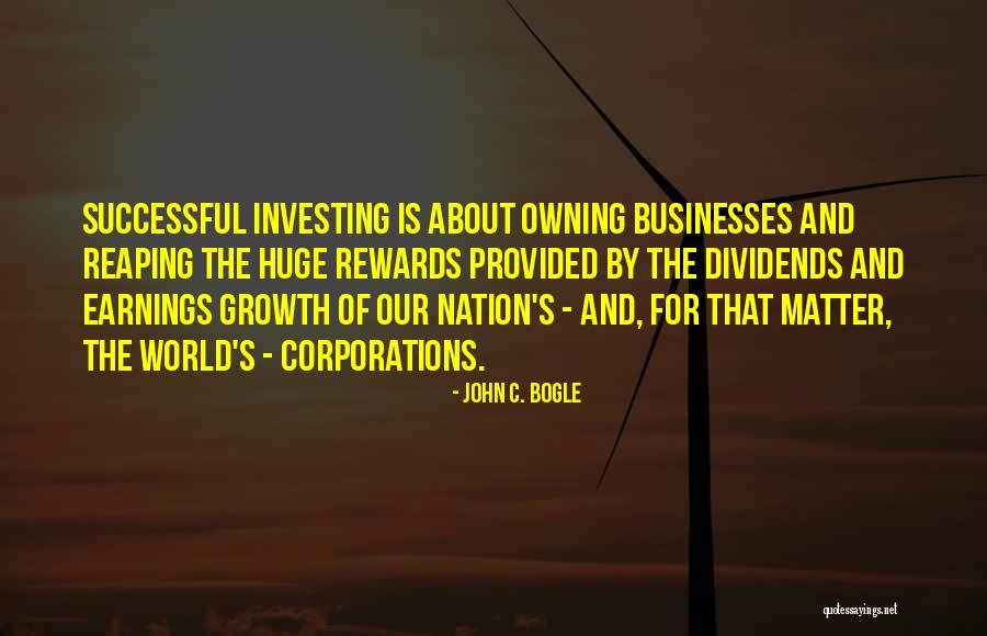 Dividends Quotes By John C. Bogle Dividends Quotes By John C. Bogle