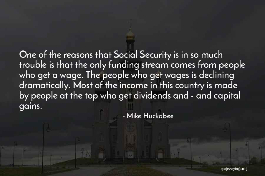 Dividends Quotes By Mike Huckabee Dividends Quotes By Mike Huckabee