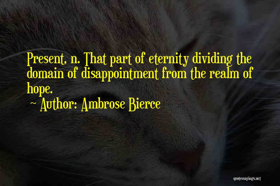 Dividing Quotes By Ambrose Bierce