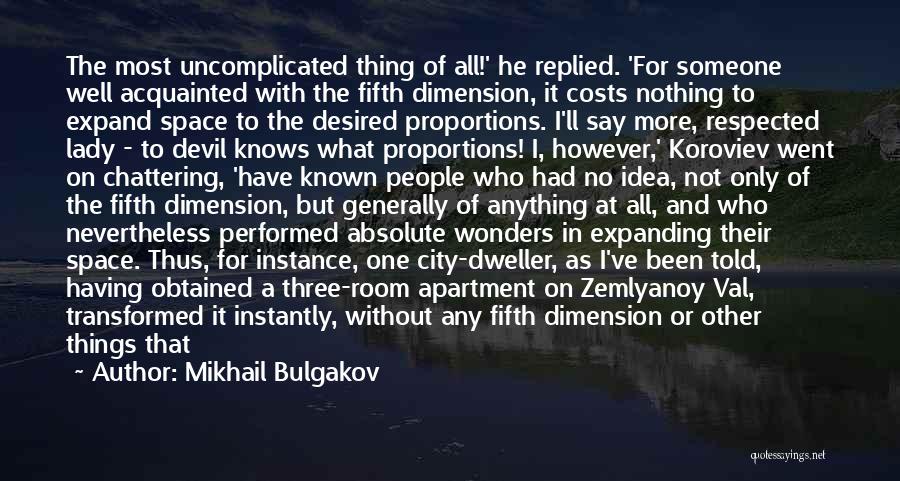 Dividing Quotes By Mikhail Bulgakov