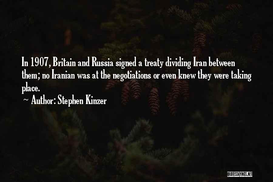 Dividing Quotes By Stephen Kinzer