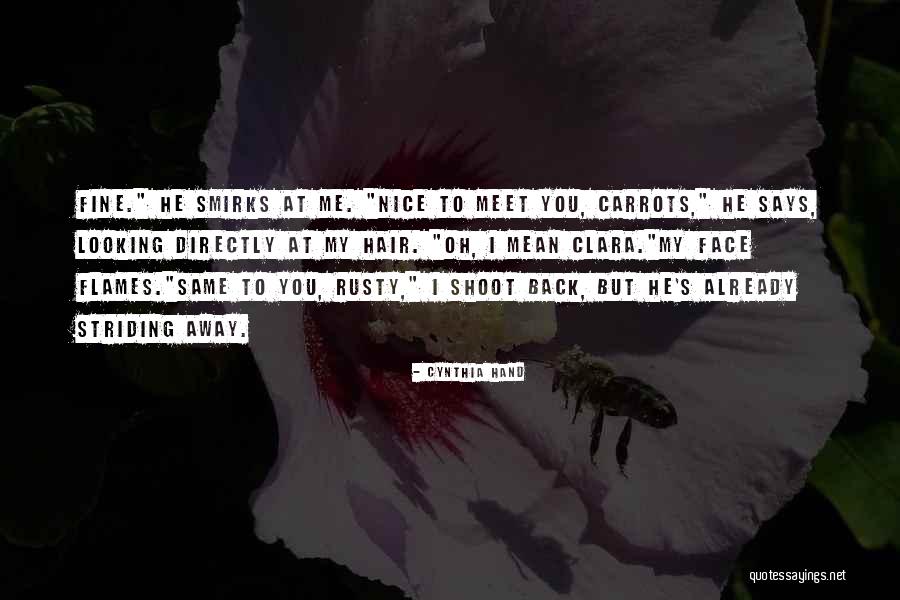 Divinas Palabras Quotes By Cynthia Hand Divinas Palabras Quotes By Cynthia Hand