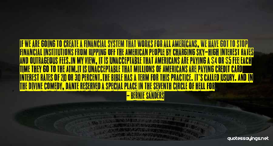 Divine Comedy Quotes By Bernie Sanders