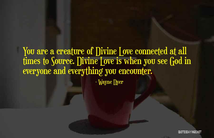 Divine Encounter Quotes By Wayne Dyer Divine Encounter Quotes By Wayne Dyer