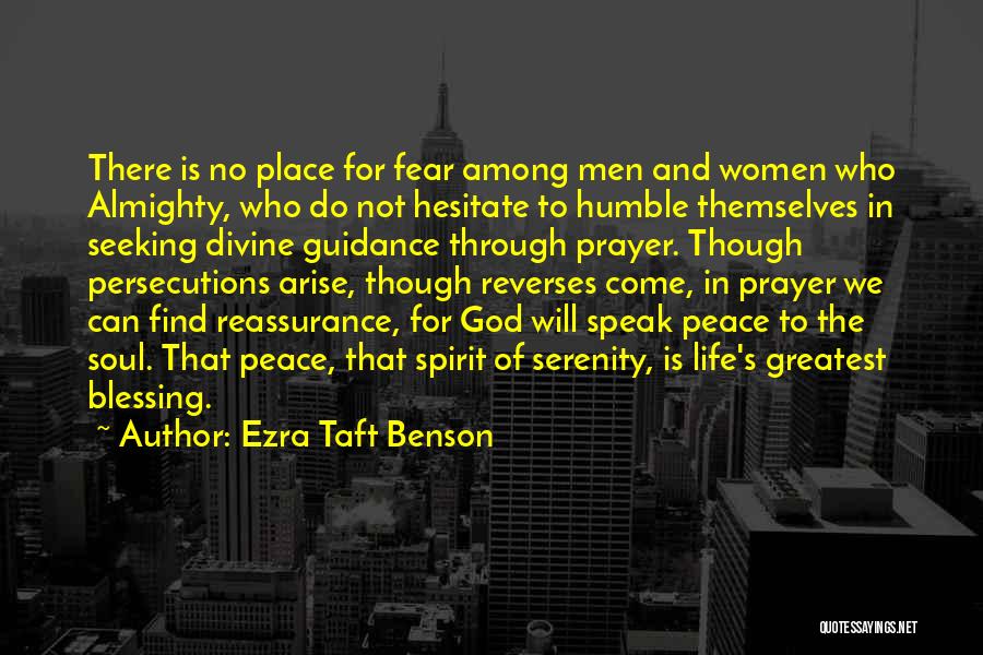 Divine Guidance Quotes By Ezra Taft Benson