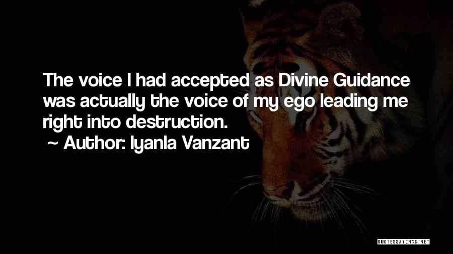 Divine Guidance Quotes By Iyanla Vanzant