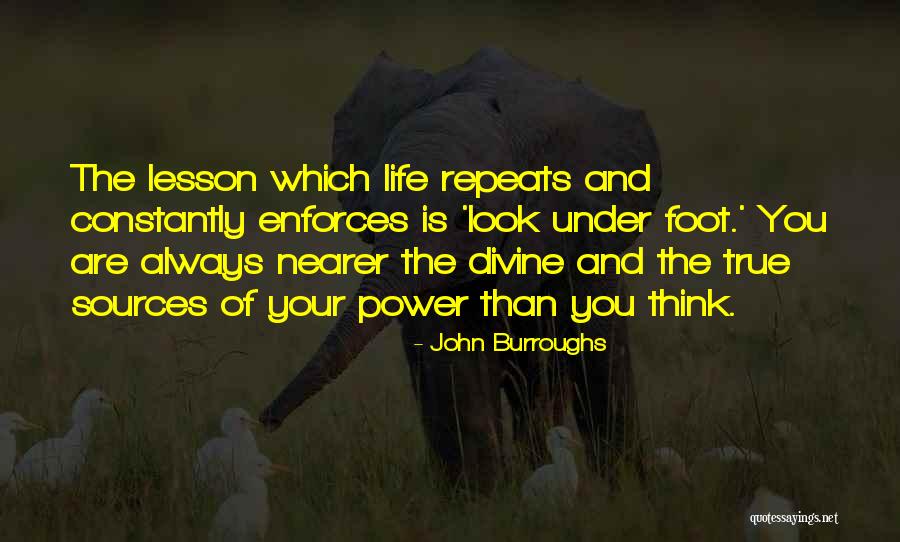 Divine Life Quotes By John Burroughs Divine Life Quotes By John Burroughs