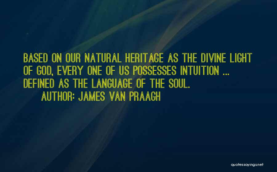 Divine Light Quotes By James Van Praagh