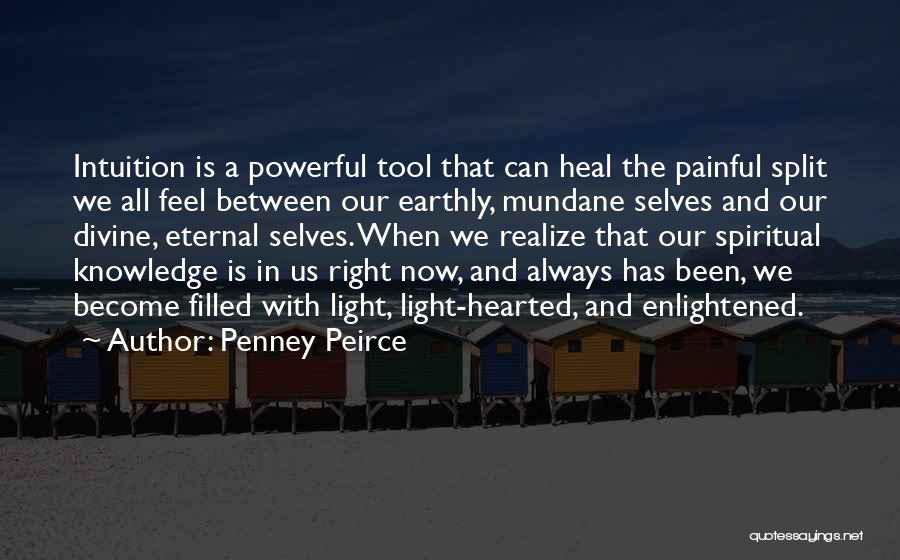 Divine Light Quotes By Penney Peirce