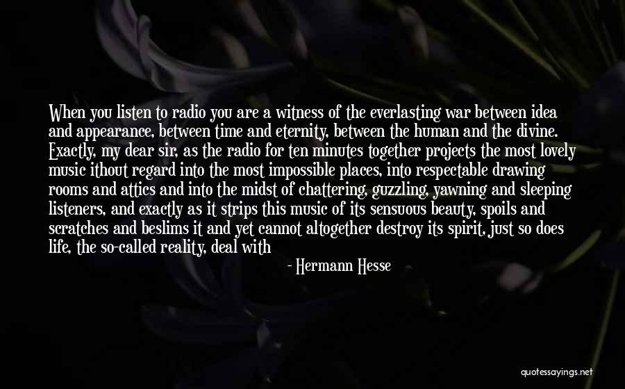 Divine Music Quotes By Hermann Hesse Divine Music Quotes By Hermann Hesse