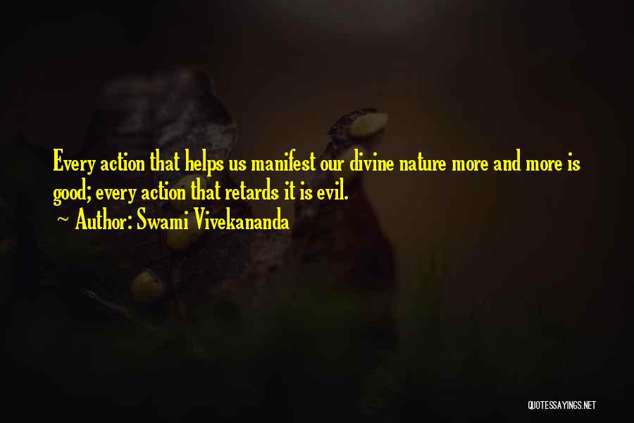 Divine Nature Quotes By Swami Vivekananda