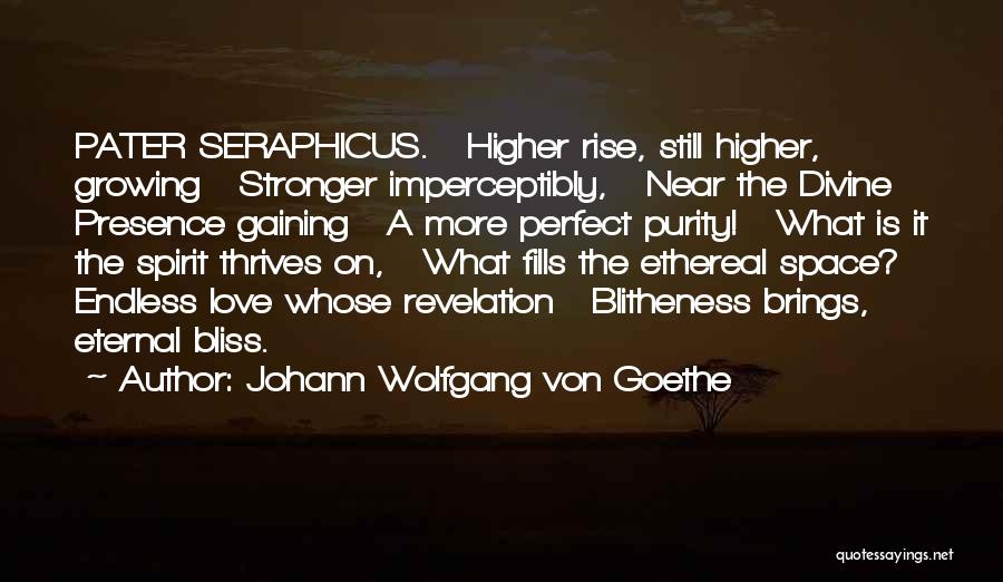 Divine Presence Quotes By Johann Wolfgang Von Goethe