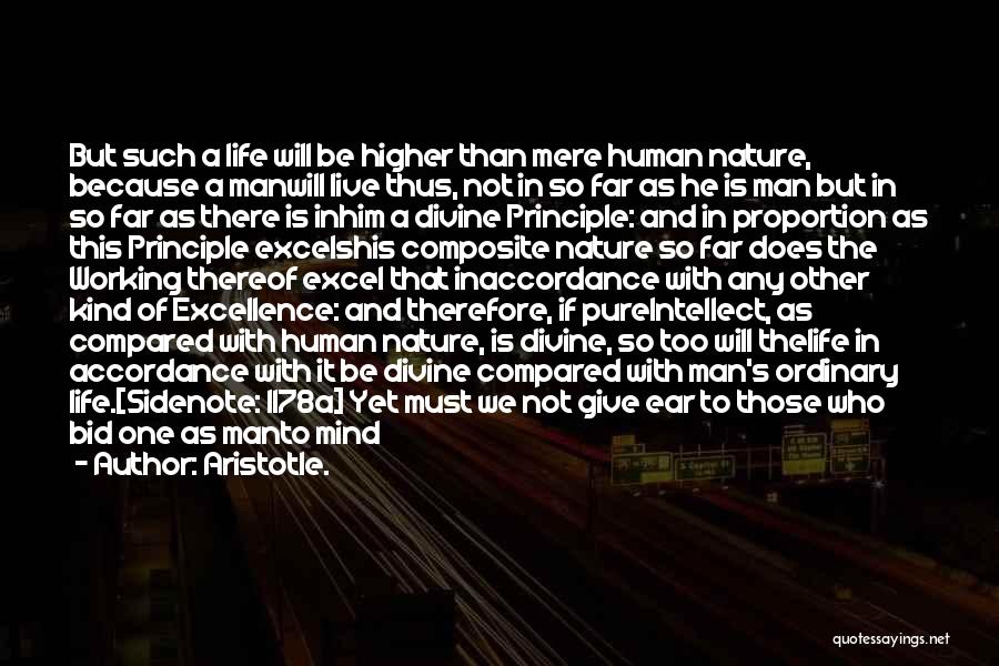 Divine Proportion Quotes By Aristotle.