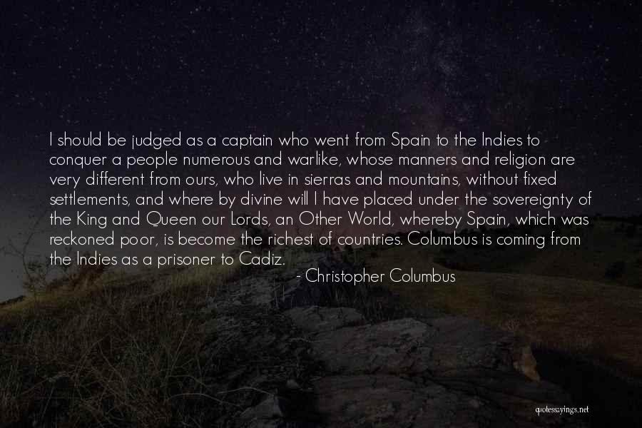 Divine Sovereignty Quotes By Christopher Columbus Divine Sovereignty Quotes By Christopher Columbus