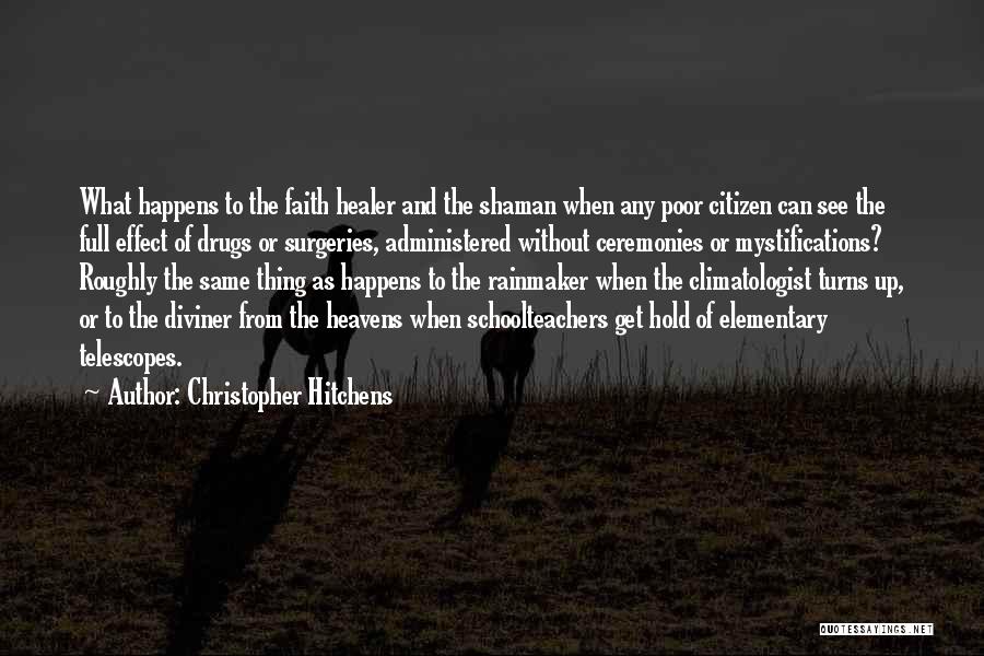 Diviner Quotes By Christopher Hitchens