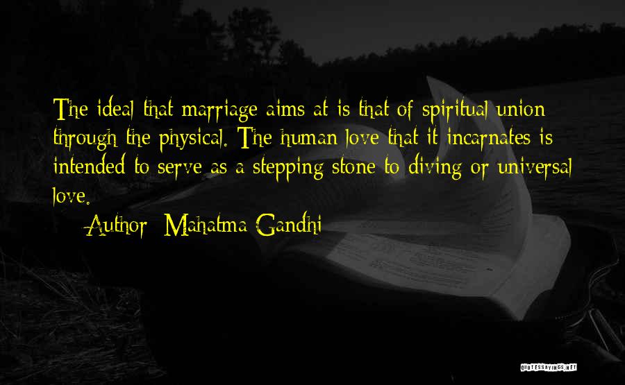 Diving Into Love Quotes By Mahatma Gandhi