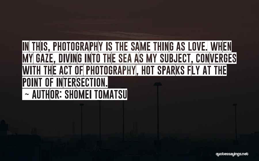 Diving Into Love Quotes By Shomei Tomatsu