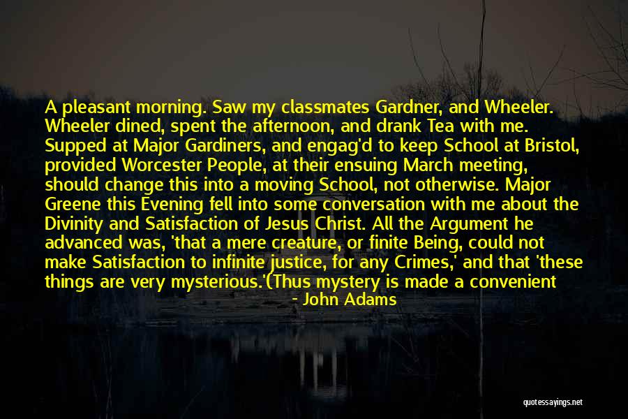 Divinity Of Jesus Quotes By John Adams