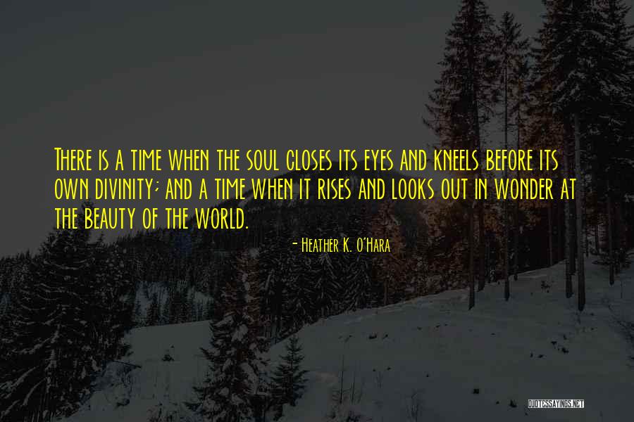 Divinity Quotes Quotes By Heather K. O'Hara Divinity Quotes Quotes By Heather K. O'Hara