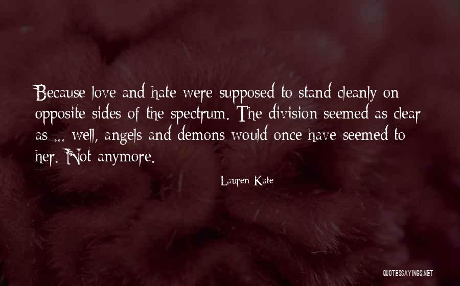 Division Of Love Quotes By Lauren Kate Division Of Love Quotes By Lauren Kate
