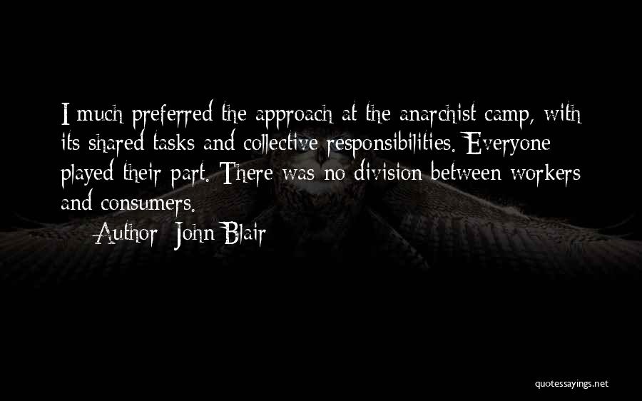 Division Quotes By John Blair