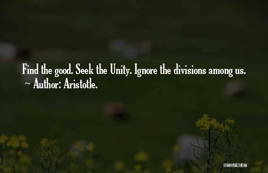 Divisions Quotes By Aristotle.