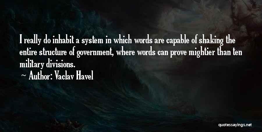 Divisions Quotes By Vaclav Havel
