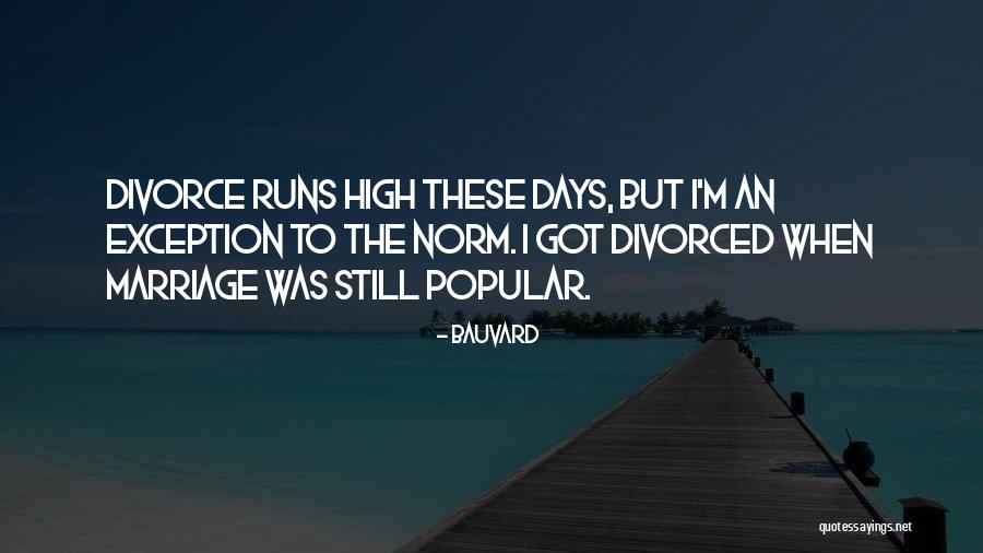 Divorce Funny Quotes By Bauvard