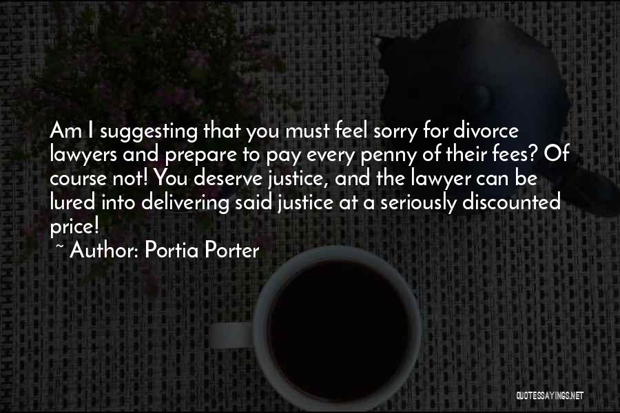 Divorce Funny Quotes By Portia Porter