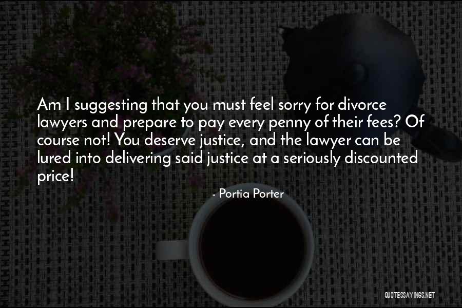 Divorce Funny Quotes By Portia Porter